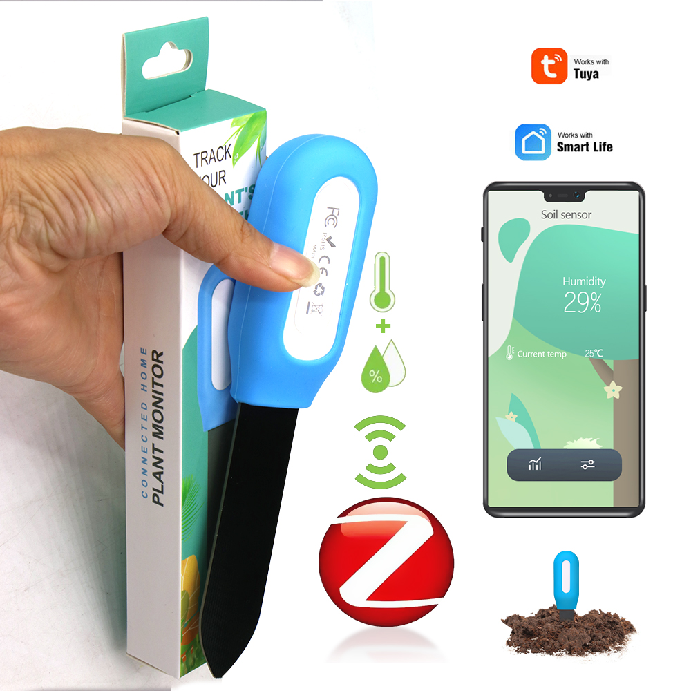 Soil Moisture Sensor - Sensor inteligente de solo zigbee para