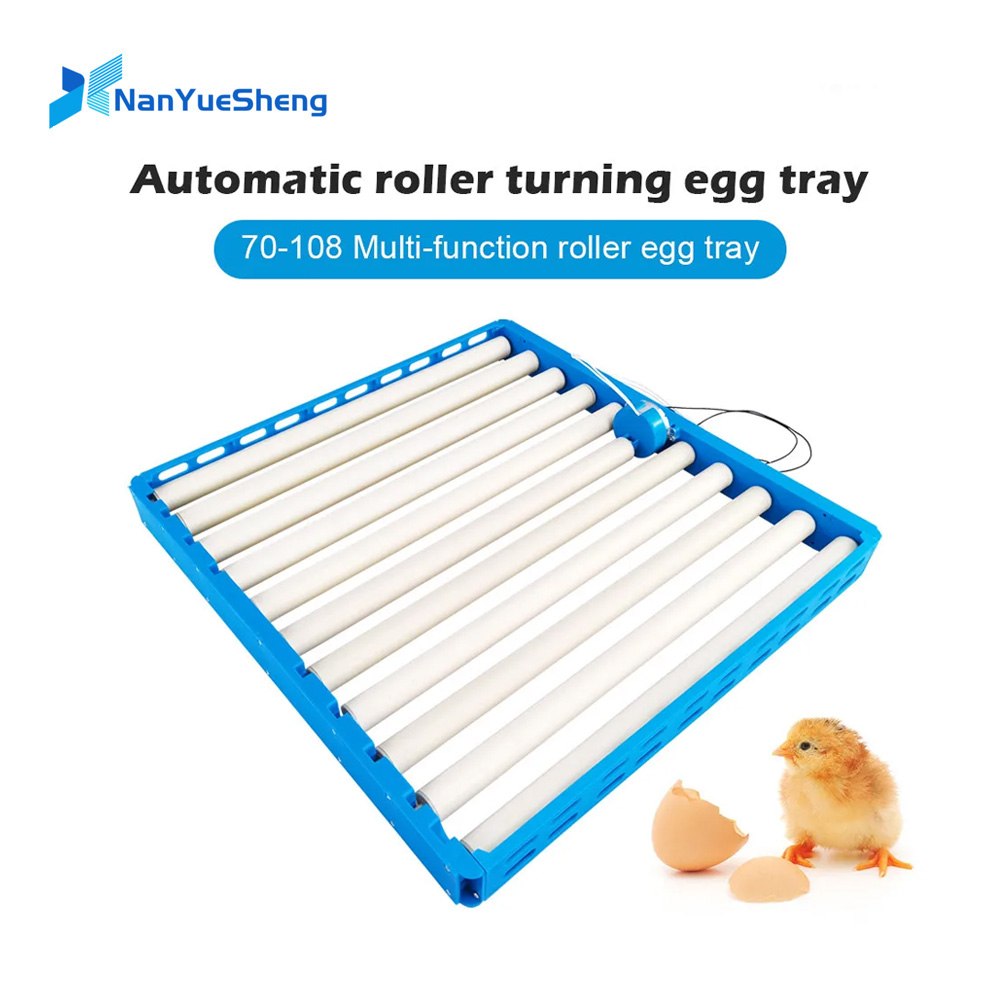 Quail Egg Incubator - Bandeja giratória automática de ovos, 360