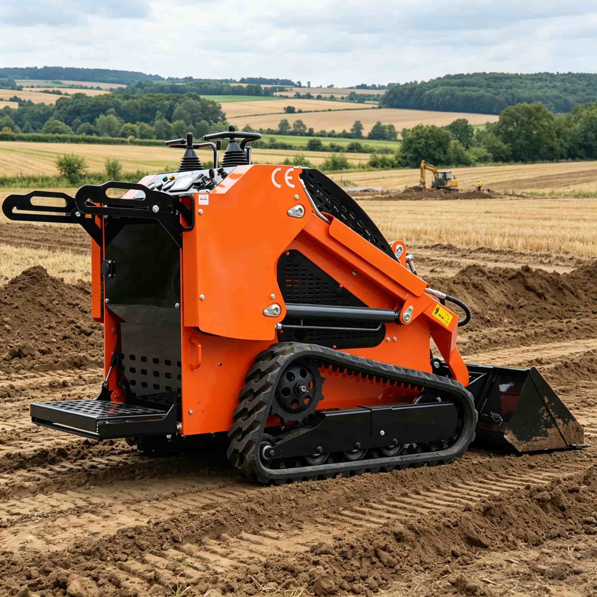 Agriculture Farming Types - Carregadeira Skid Steer Elétrica Personalizada CE/EPA/Euro5