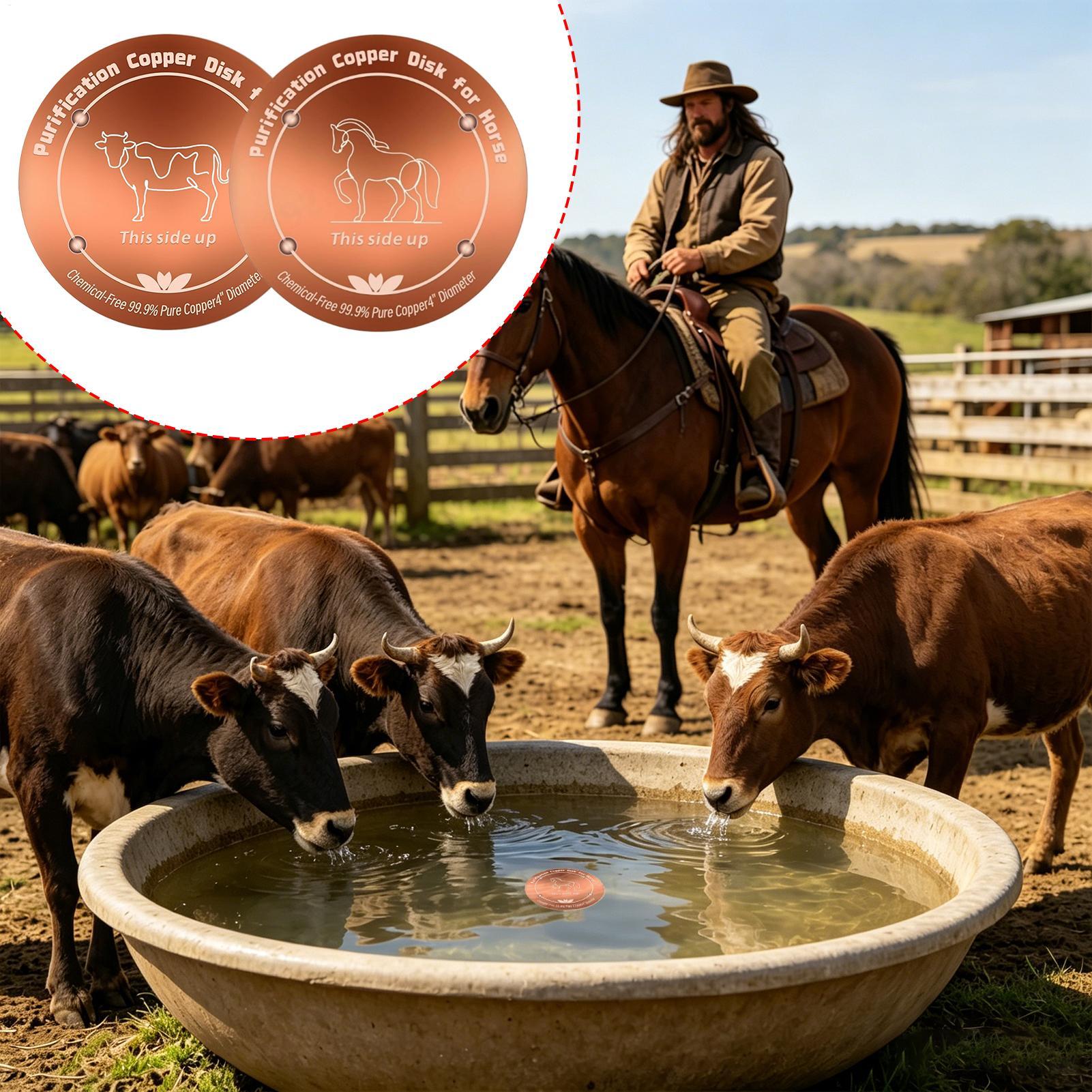 Farming A - Disco Purificador de Água para Animais