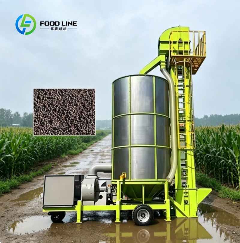 Agriculture Farming New Technology - Secador de Grãos Móvel com Tecnologia
