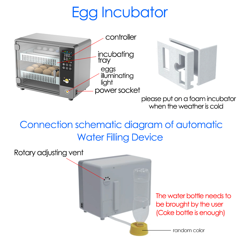 Incubadora de ovos com giro au - Quail Egg Incubator avaliação e preço