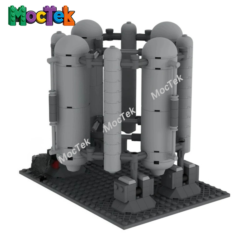 Blocos de Montar MOC Silos de  - Agriculture Farming Details avaliação e preço