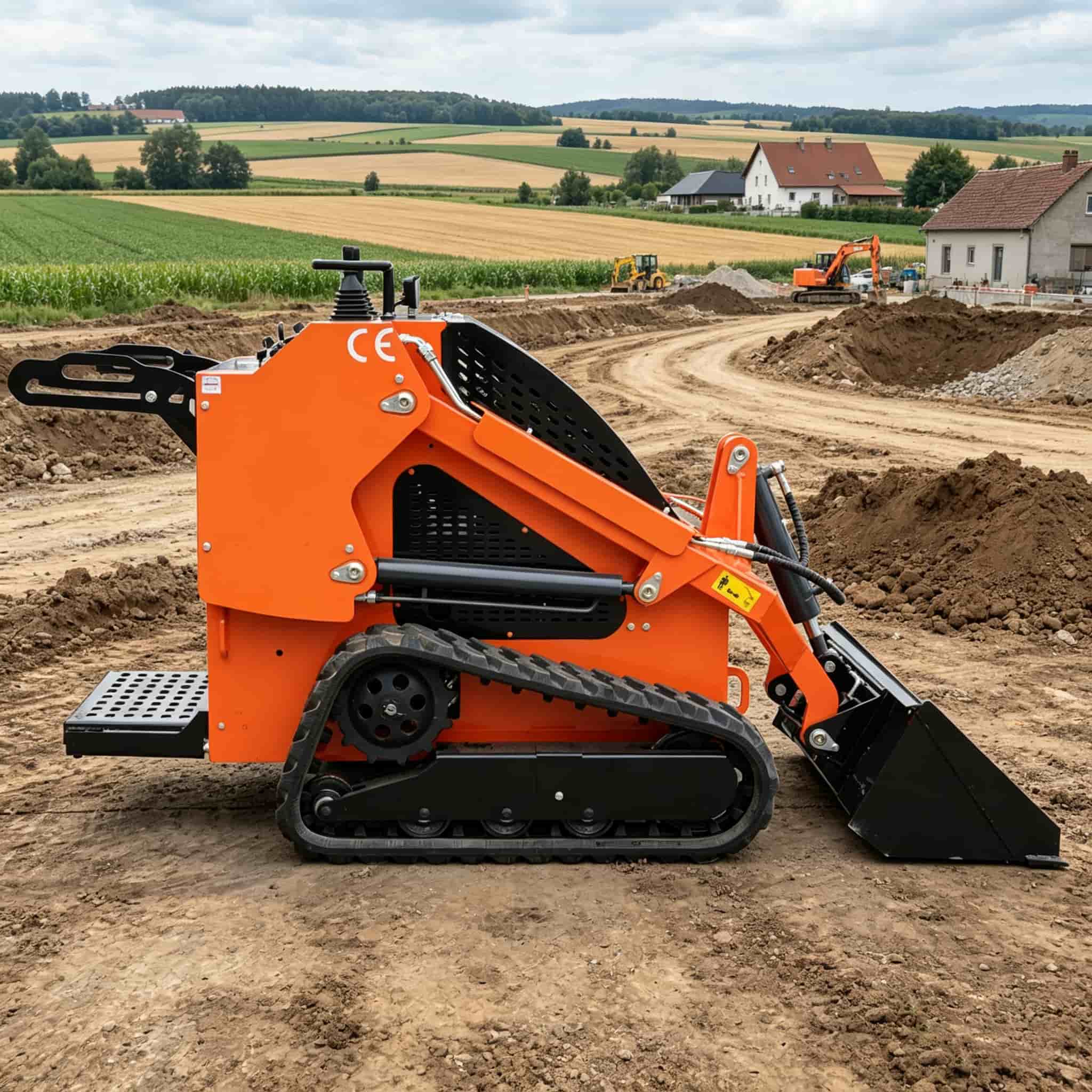 Carregadeira Skid Steer Elétri - Agriculture Farming Types avaliação e preço