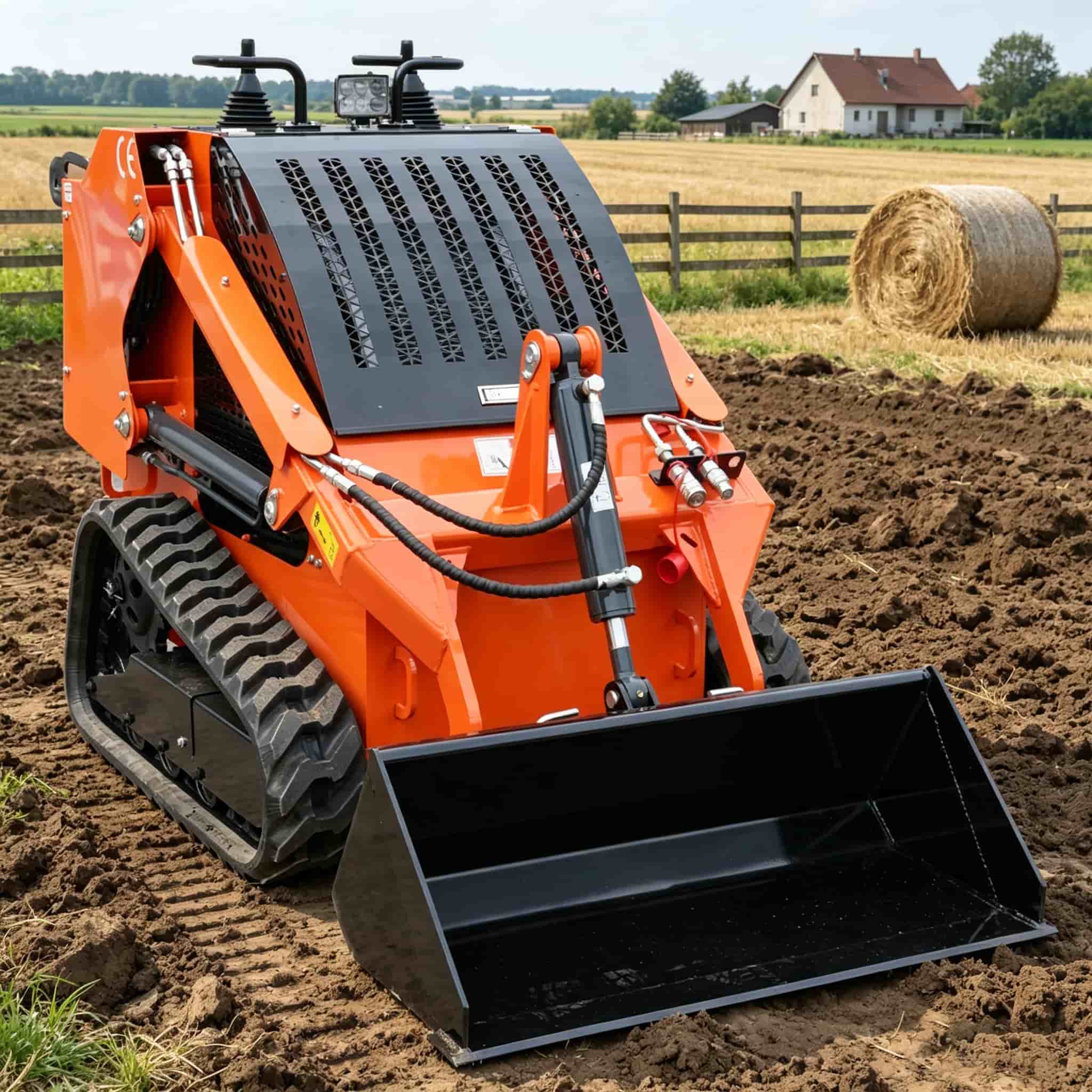 Carregadeira Skid Steer Elétri - Agriculture Farming Types avaliação e preço