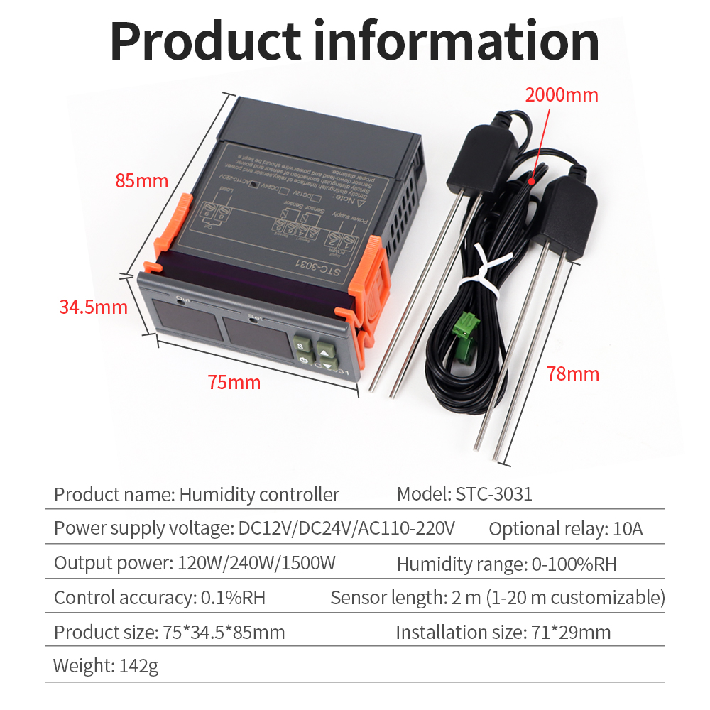 Módulo do sensor da umidade do - Soil Moisture Sensor avaliação e preço